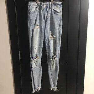 BLUENOTES — EMMA HIGH RISE ANKLE JEGGINGS